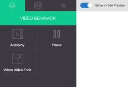 PressPlay - Video Behavior