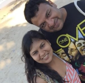 Sapan Gupta with Wife Nisha